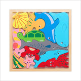 3D Puzzel - Balansspel - Zeedieren | Fantastic Gifts Shop