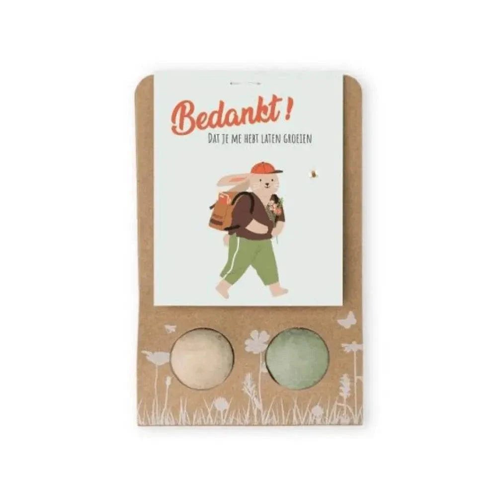 Blossombs - Bedankt (Meester) | Fantastic Gifts Shop