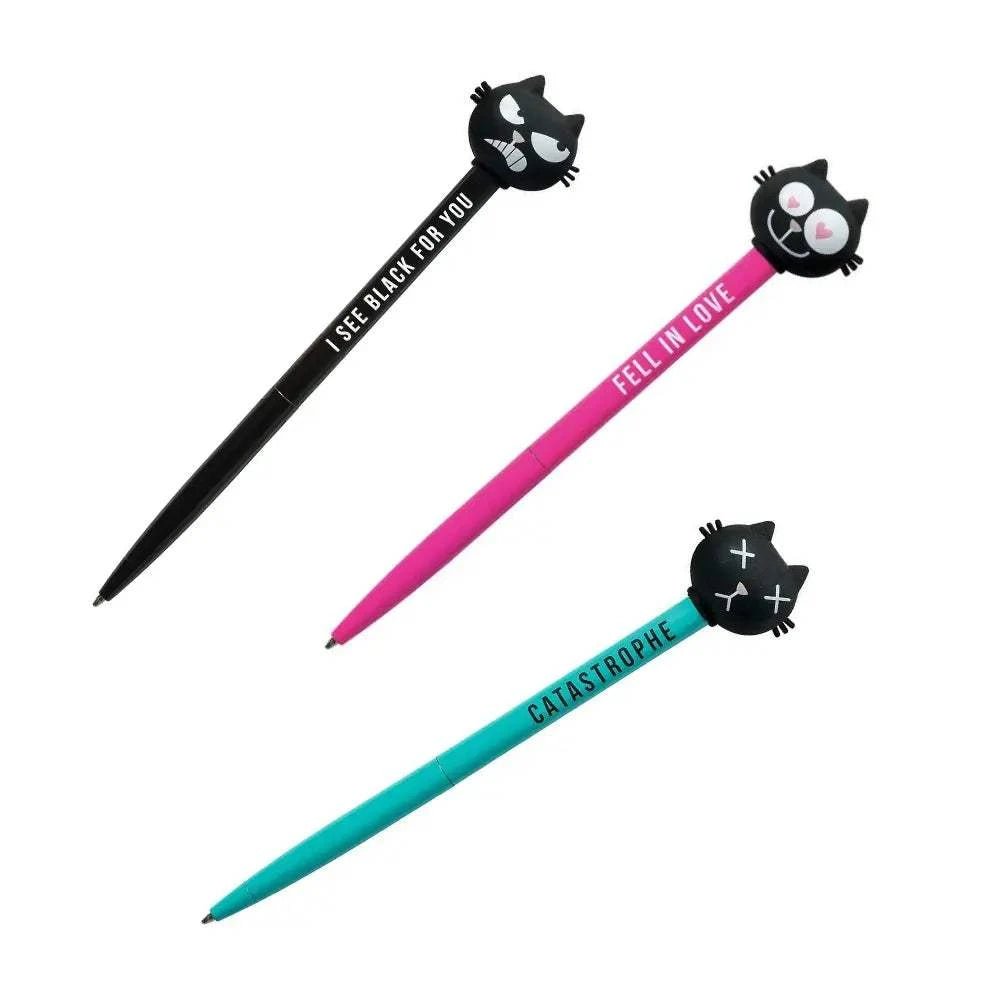 Ed the Cat - Balpennen Set | Fantastic Gifts Shop