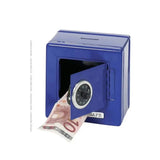 Goki - Metalen Kluis met Cijferslot - Blauw | Fantastic Gifts Shop
