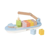 Houten Blokkenboot | Fantastic Gifts Shop