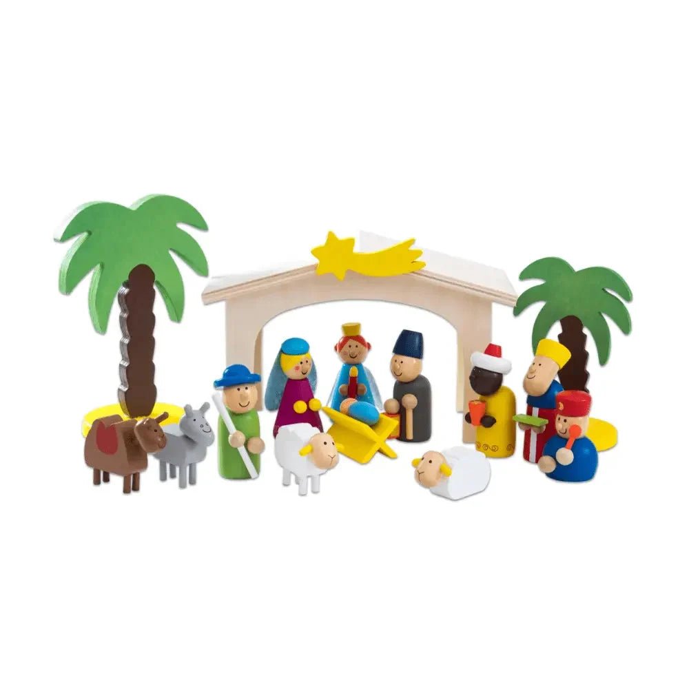 Houten Kerststal | Fantastic Gifts Shop