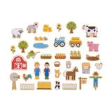 Houten Magneten - Boerderij | Fantastic Gifts Shop