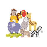 Houten Stapeldieren - Safari | Fantastic Gifts Shop