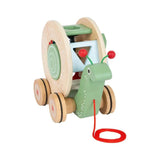 Houten Trekfiguur Vormenstoof - Slak | Fantastic Gifts Shop