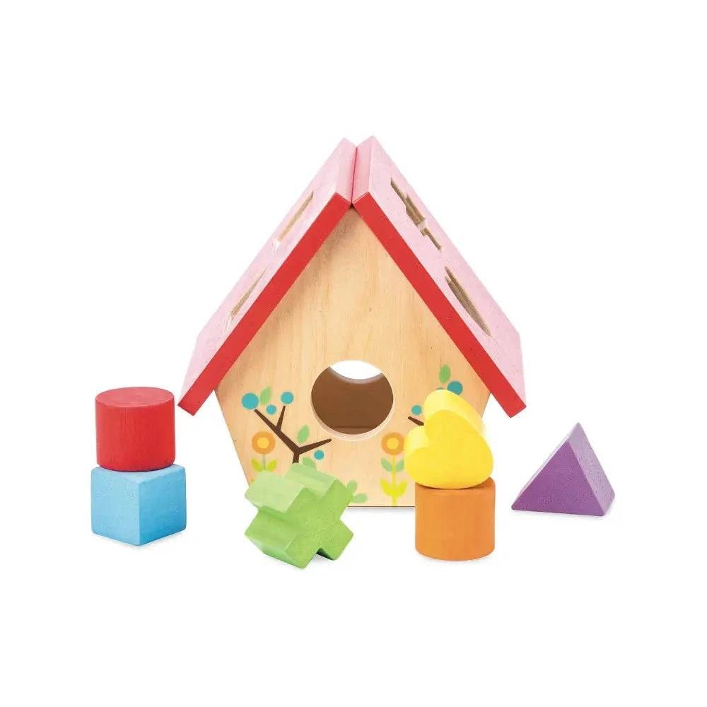 Houten Vormen Vogelhuisje | Fantastic Gifts Shop