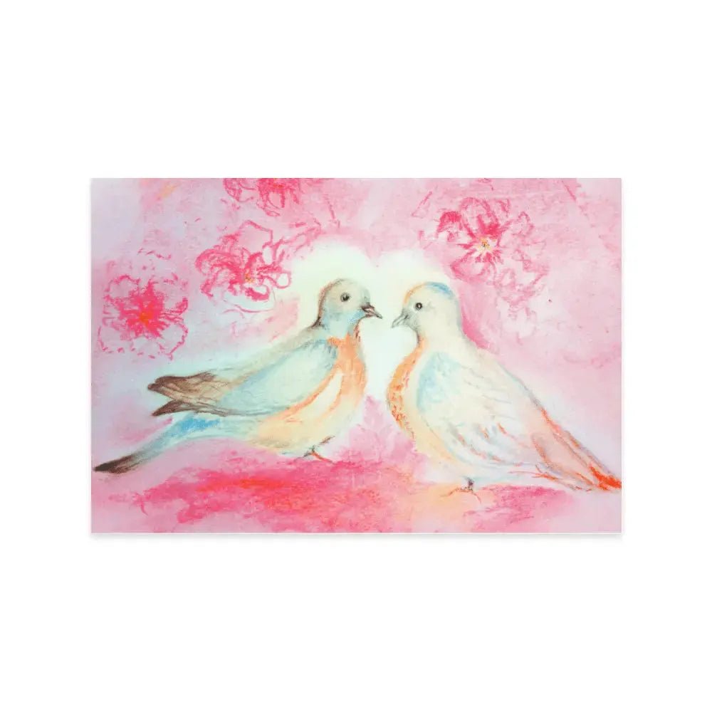 Kaart - Tortelduifjes | Fantastic Gifts