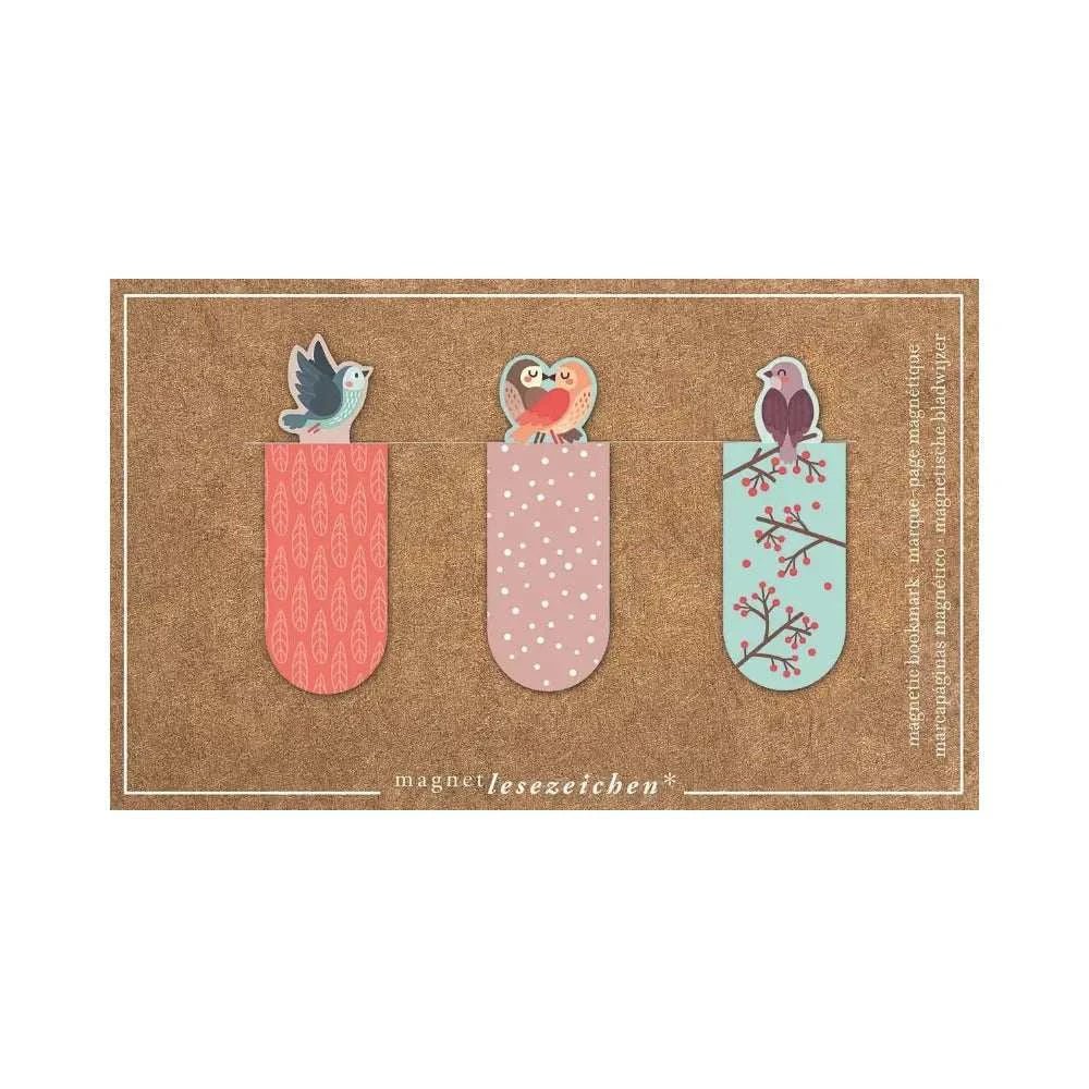 Magnetische Boekenlegger - Birds | Fantastic Gifts Shop