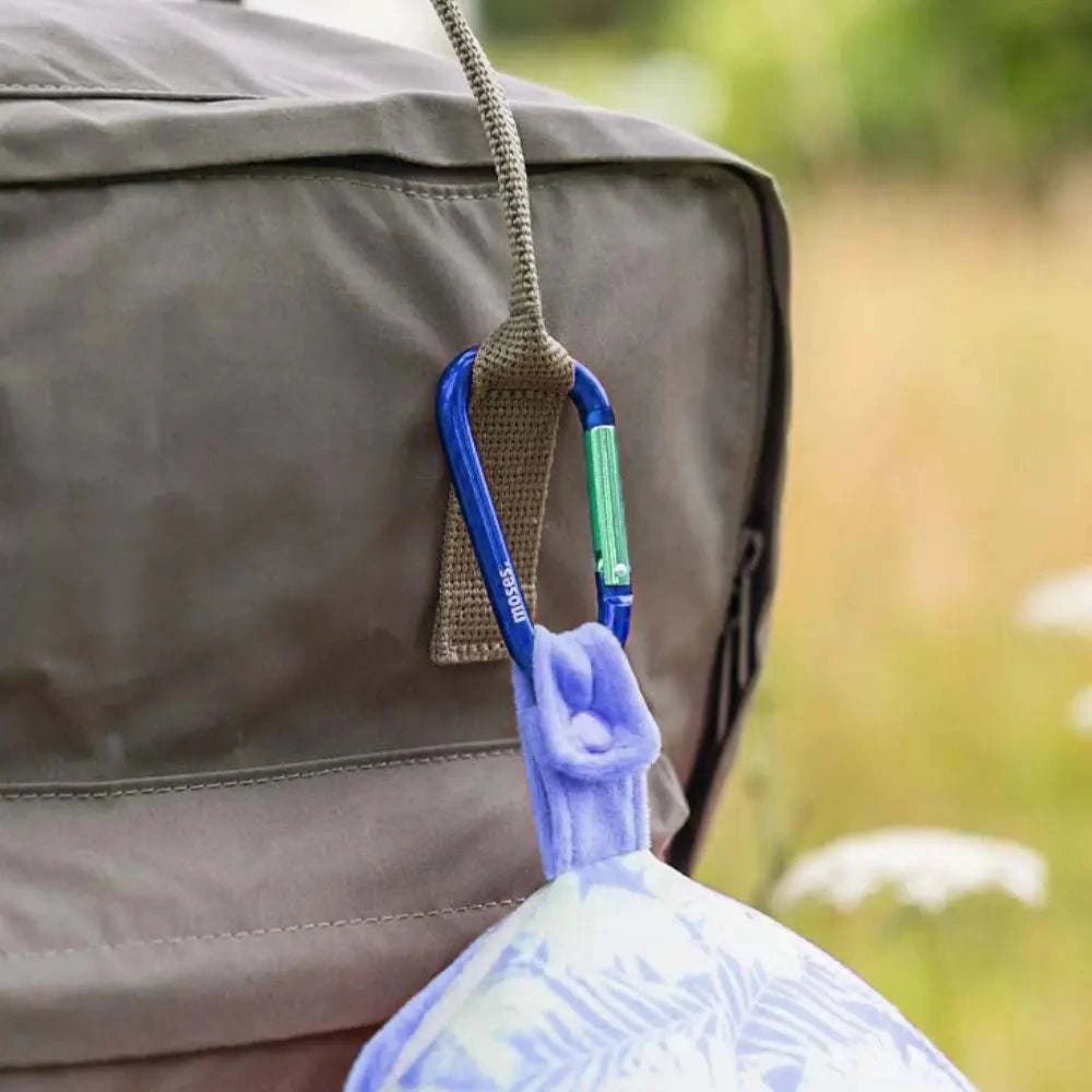 Reisset Karabijnhaken Blauw/Groen | Fantastic Gifts Shop