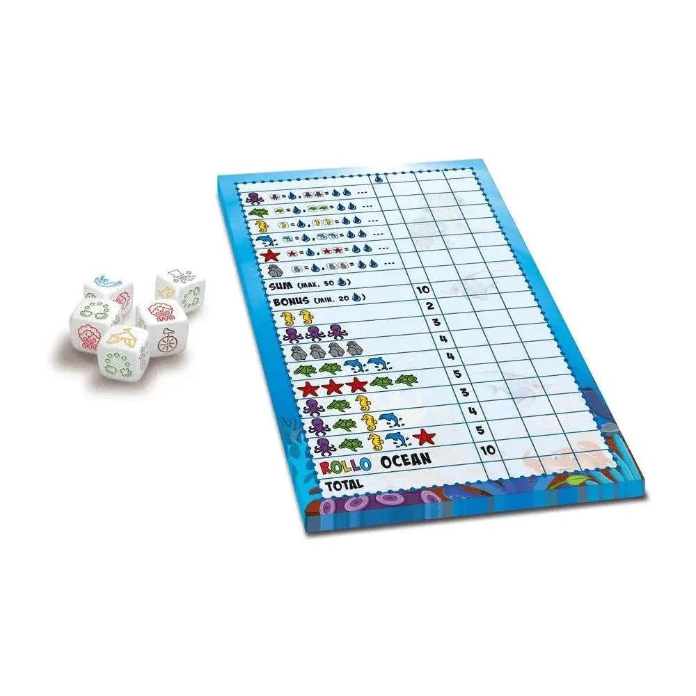 Rollo Yatzee - Oceaan - Dobbelspel | Fantastic Gifts Shop