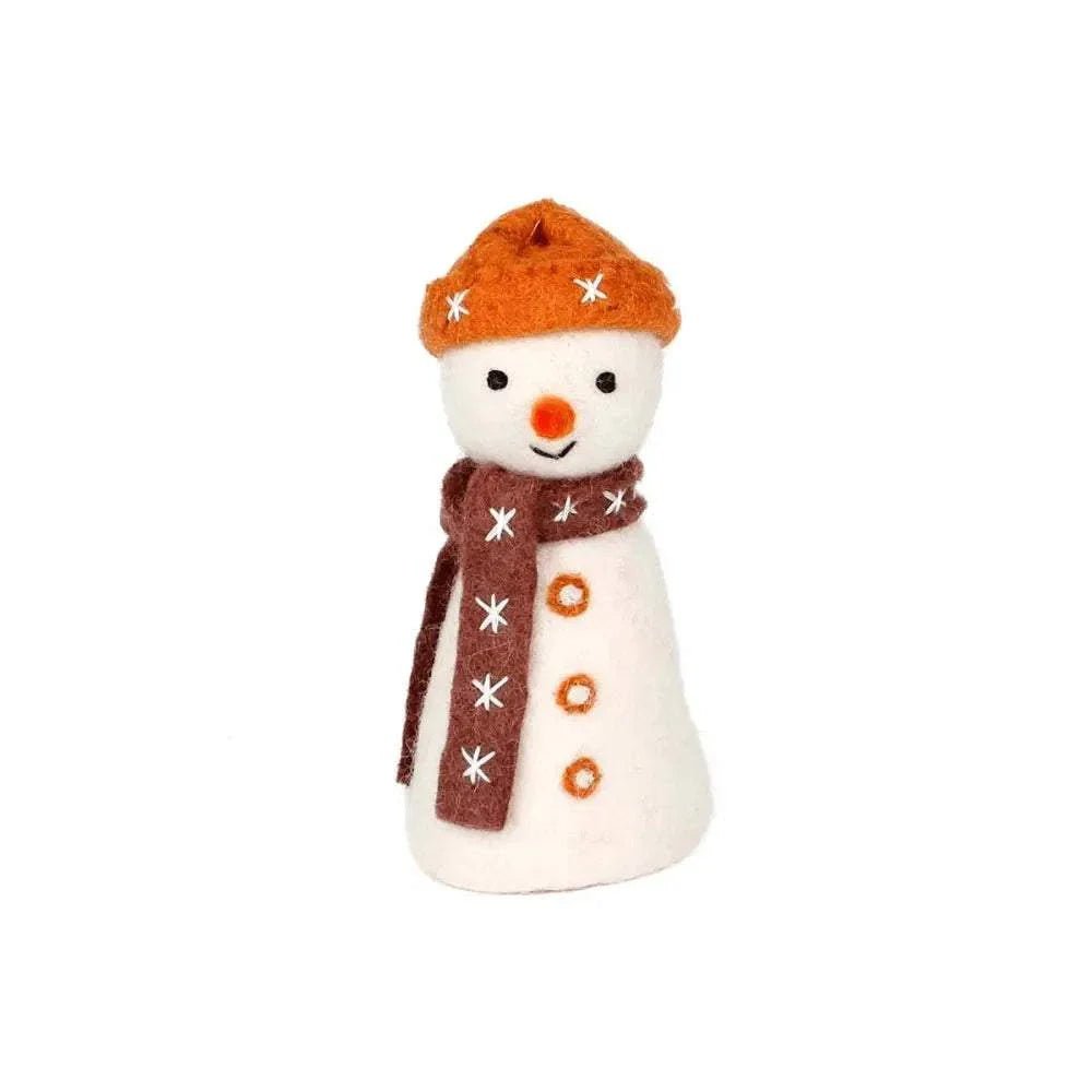Sneeuwpop - Oranje | Fantastic Gifts Shop