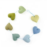 Viltslinger - Hartjes (Blauw/Groen) | Fantastic Gifts Shop