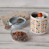 BioLoco Mueslibeker - Leaves with Flowers | Fantastic Gifts Shop