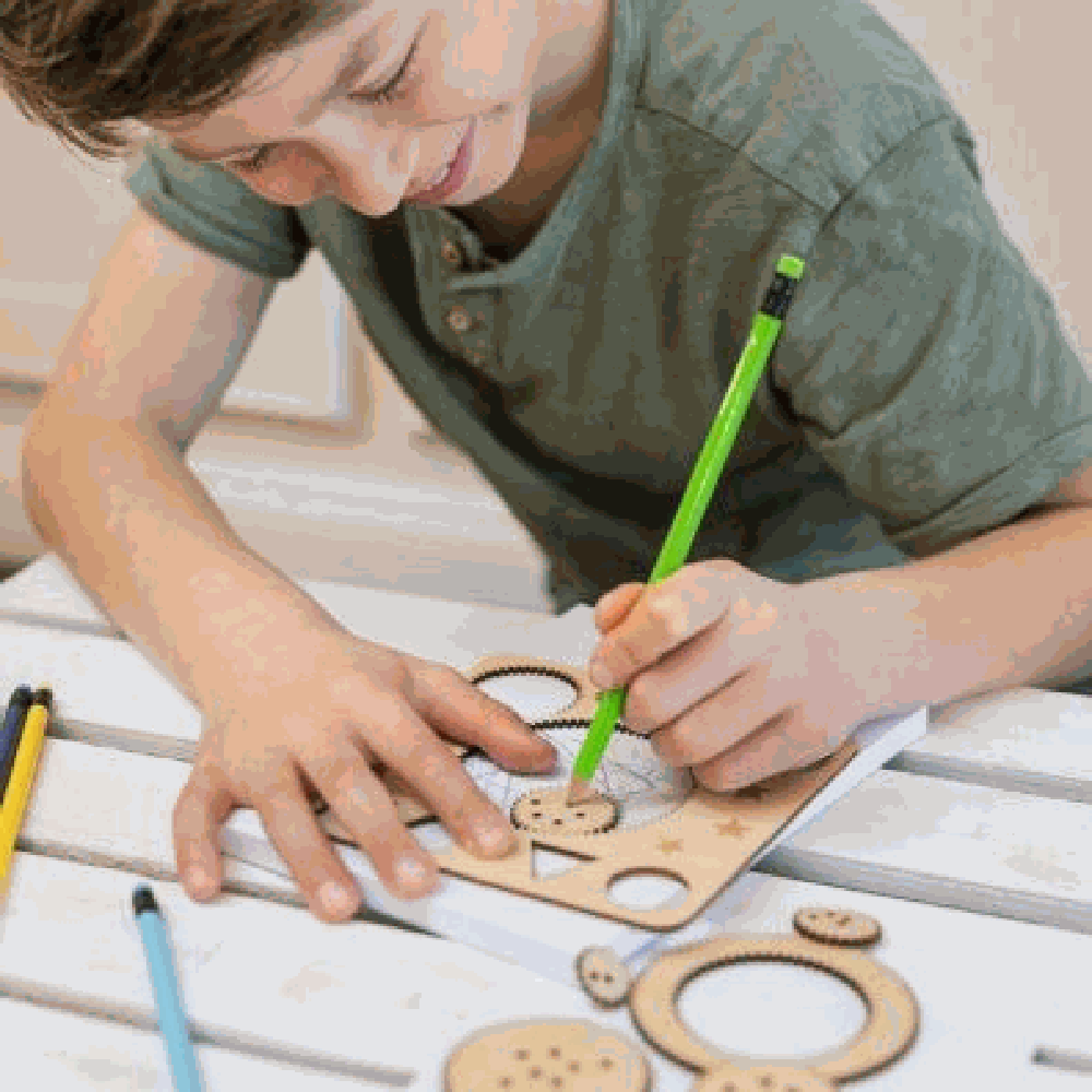 Creatieve Spiraal Set Hout | Fantastic Gifts Shop