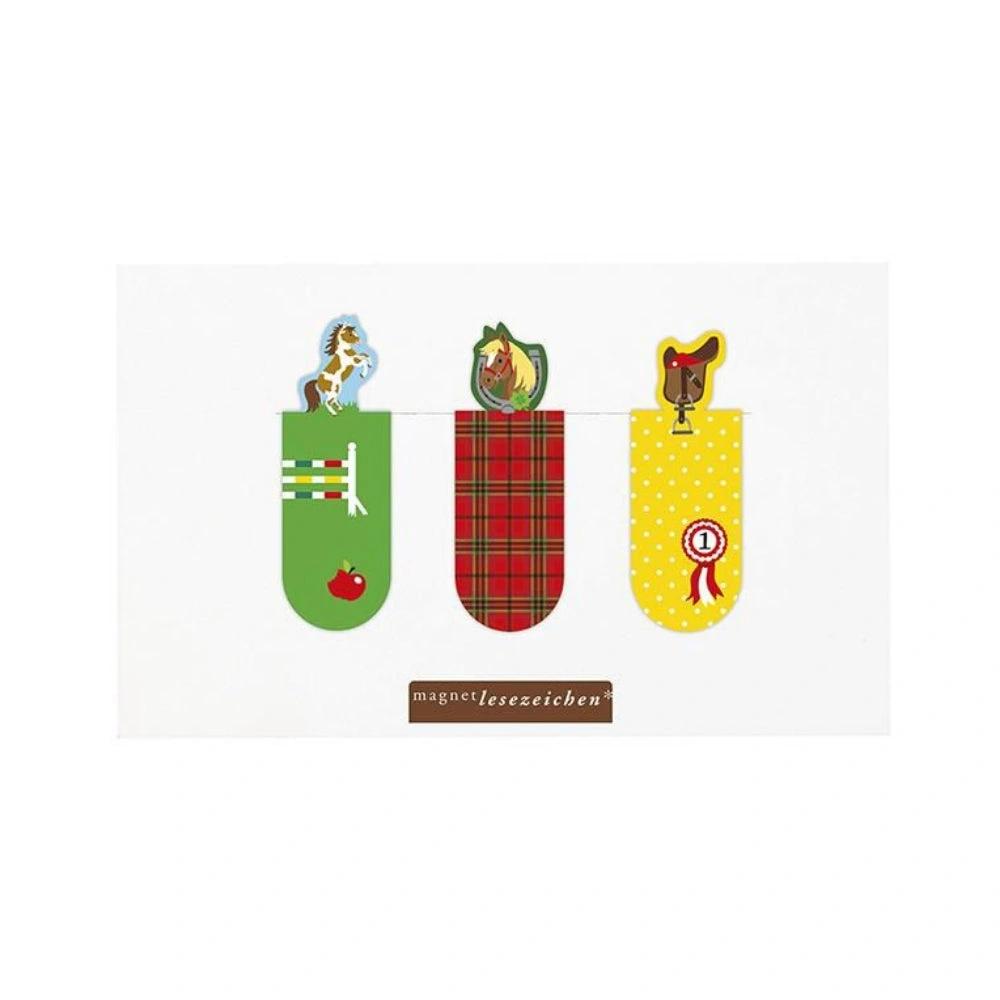 Magnetische Boekenlegger "Paardjes" | Fantastic Gifts Shop