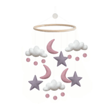 Mobiel - Sterrenhemel Roze/Paars | Fantastic Gifts Shop