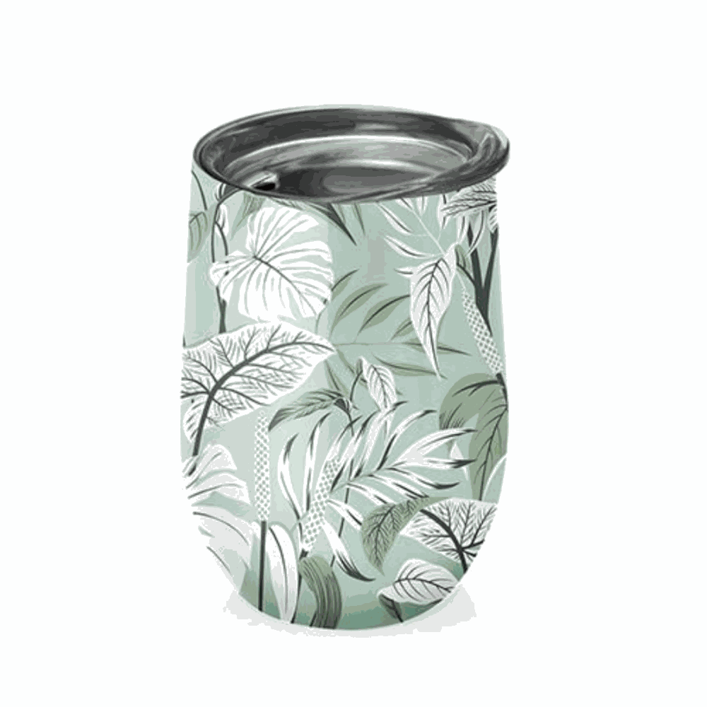 Thermosbeker - Mint Leaves | Fantastic Gifts Shop